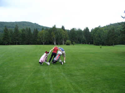 Le golf "full contact"